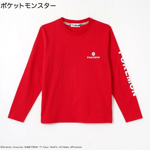 長袖Ｔシャツ　バースデイ『ポケモン』コラボ