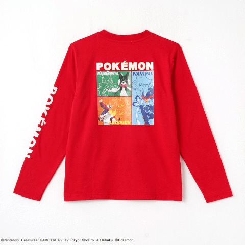 長袖Ｔシャツ　バースデイ『ポケモン』コラボ