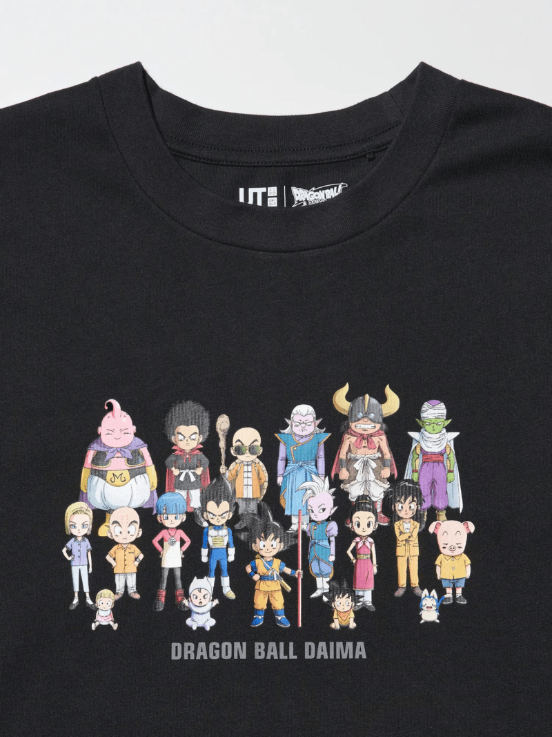 ドラゴンボールDAIMA UT（半袖Tシャツ）　ユニクロ　コラボ2025年春