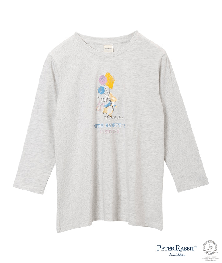 パシオス『ピーターラビット』コラボ！七分袖Ｔシャツ