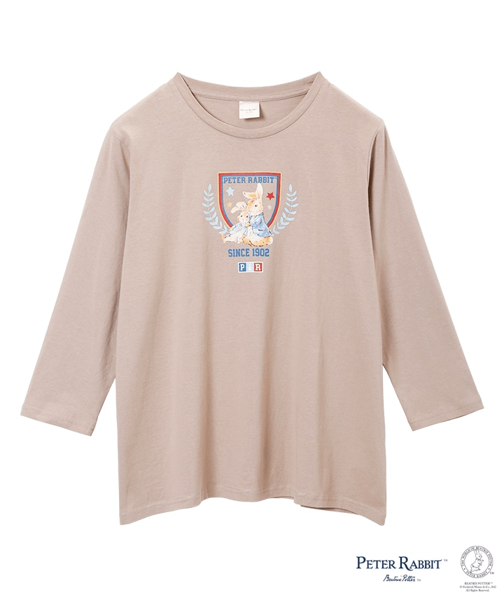 パシオス『ピーターラビット』コラボ！七分袖Ｔシャツ