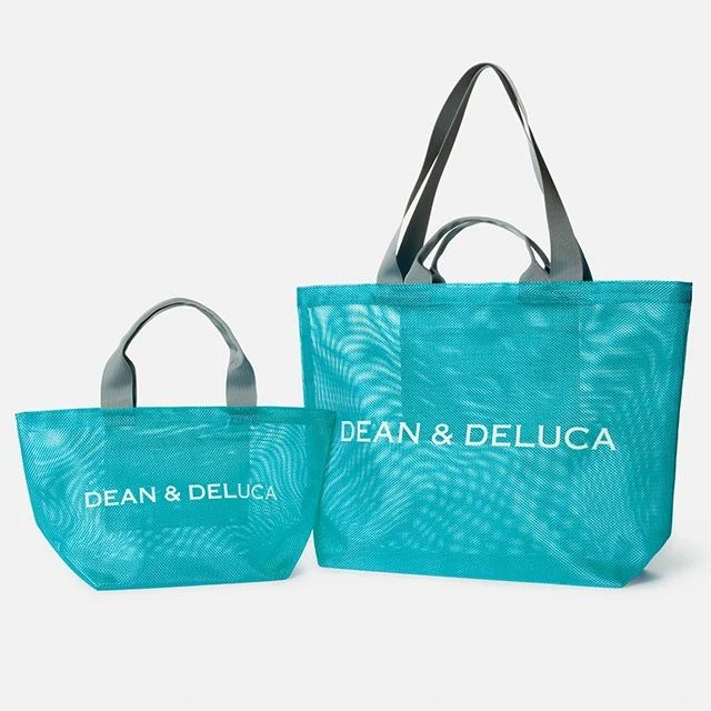 DEAN & DELUCA 夏の定番「メッシュトートバッグ」に限定色ターコイズが2026年6月16日(火)より新発売!