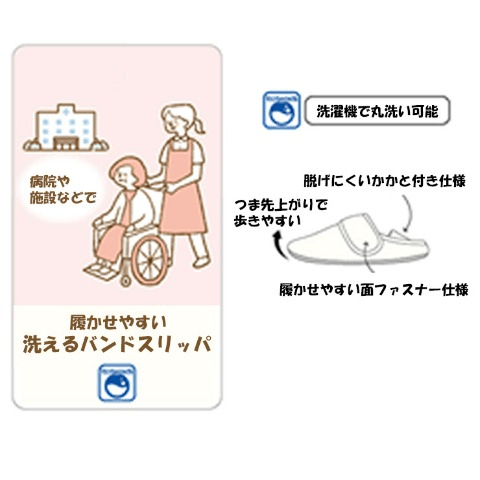 ルームシューズ　しまむら『介護用品』