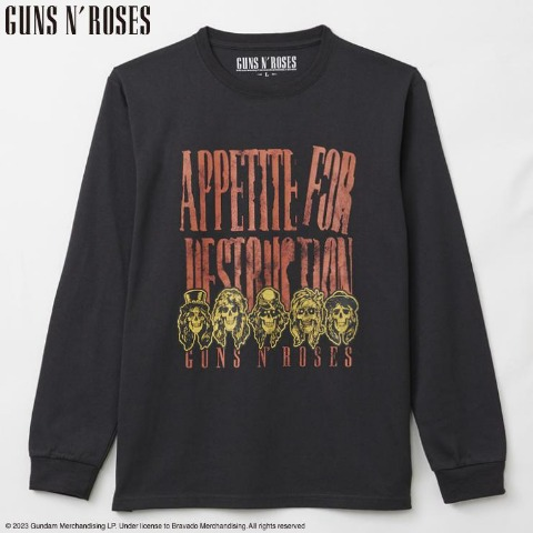 アベイル『Guns N' Roses（ガンズ アンド ローゼス）』コラボ！2023秋服が8/5～発売！長袖Tシャツ（ロンT）も♡品番・種類まとめ！