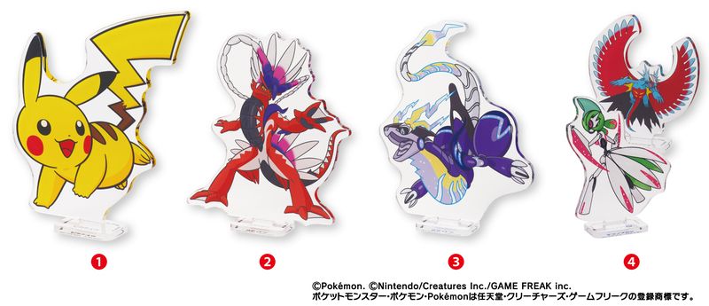 【第2弾】ポケモンアクリルスタンド　くら寿司×「ポケモン」オリジナルグッズプレゼントキャンペーン