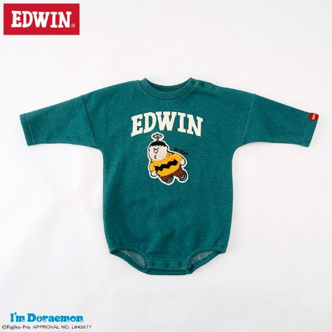 バースデイ『EDWIN（エドウィン）』コラボ2023冬のベビー・子供服が9/26～発売！ドラえもん・ジャイアンのコラボも！品番・種類まとめ！