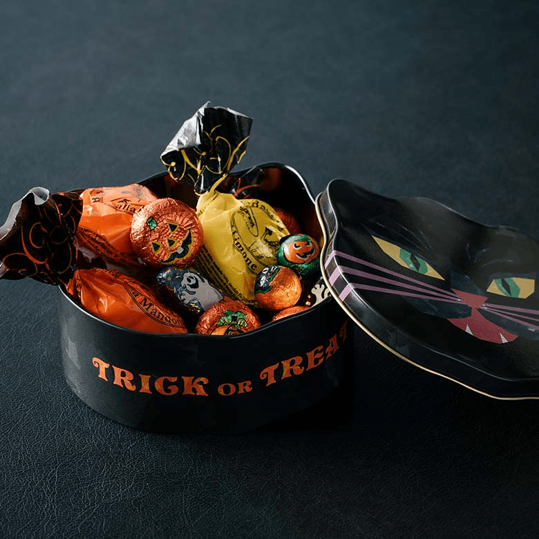 モンスターチョコレート缶ブラックキャット　DEAN & DELUCA ハロウィングッズ2024年