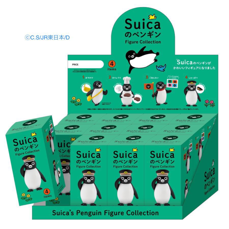 Suicaペンギン フィギュアコレクション 4種コンプリート