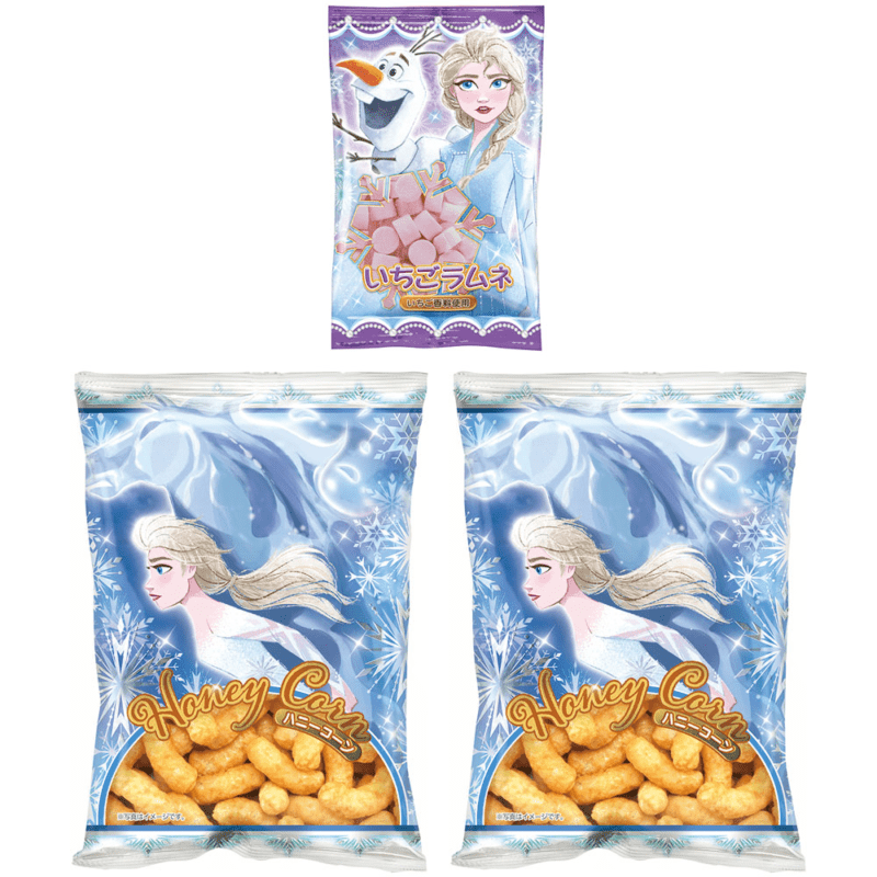 かぎ付きハンドケース／アナと雪の女王　クリスマス　ディズニー　お菓子　食玩