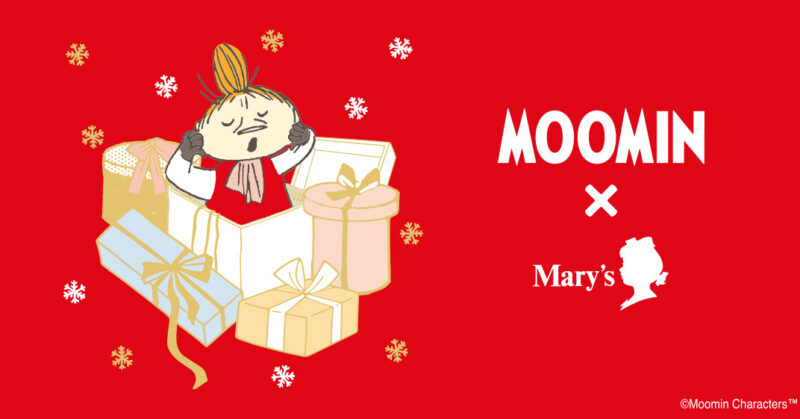 メリーチョコレート『ムーミン』コラボ！クリスマス缶がかわいい♡2023冬限定で登場！
