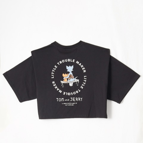 しまむら『トムとジェリー』コラボの半袖Tシャツ