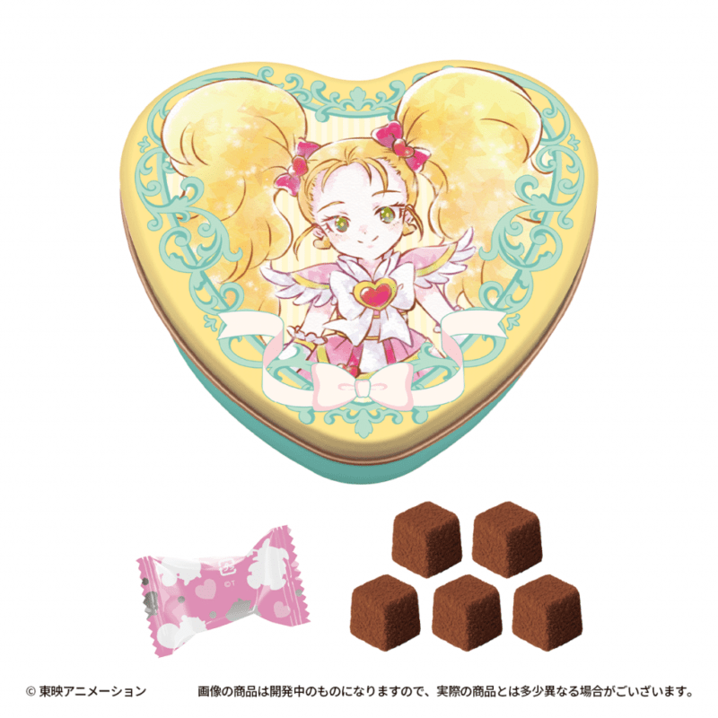 ふたりはプリキュアMax Heartハートショコラ缶　バレンタイン『プリキュア』2025年