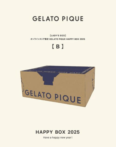 ジェラートピケ（gelato pique）　2025年の福袋　ハッピーボックス　B　オンライン限定