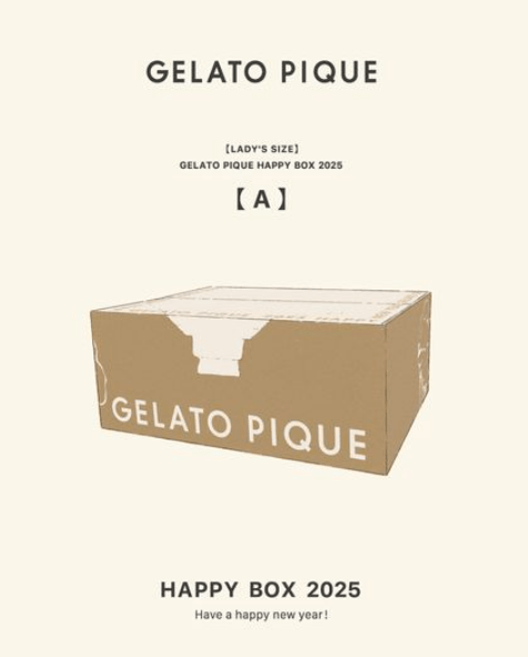 ジェラートピケ（gelato pique）　2025年の福袋　ハッピーボックス　A