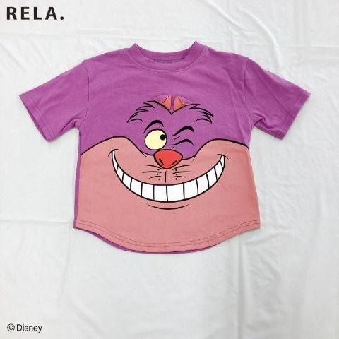 半袖Tシャツ　しまむら『RELA.（ディズニーの猫キャラ）』コラボ