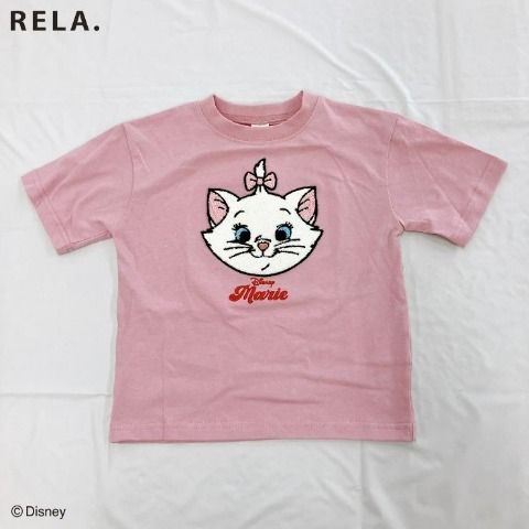 半袖Tシャツ　しまむら『RELA.（ディズニーの猫キャラ）』コラボ