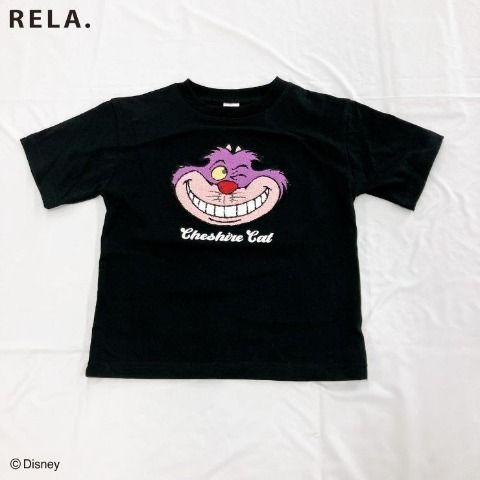 半袖Tシャツ　しまむら『RELA.（ディズニーの猫キャラ）』コラボ