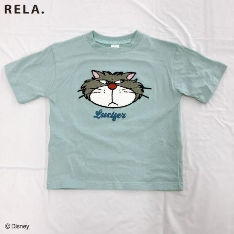 半袖Tシャツ　しまむら『RELA.（ディズニーの猫キャラ）』コラボ