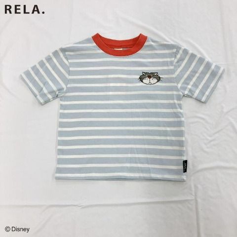 半袖Tシャツ　しまむら『RELA.（ディズニーの猫キャラ）』コラボ