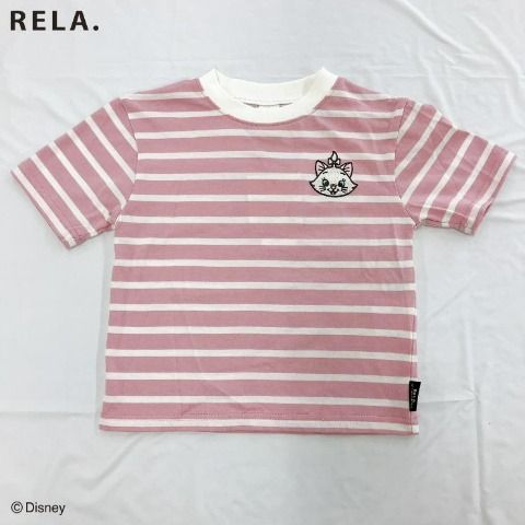 半袖Tシャツ　しまむら『RELA.（ディズニーの猫キャラ）』コラボ