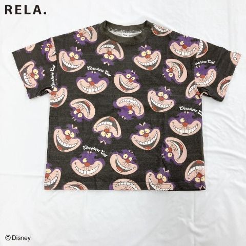 半袖Tシャツ　しまむら『RELA.（ディズニーの猫キャラ）』コラボ