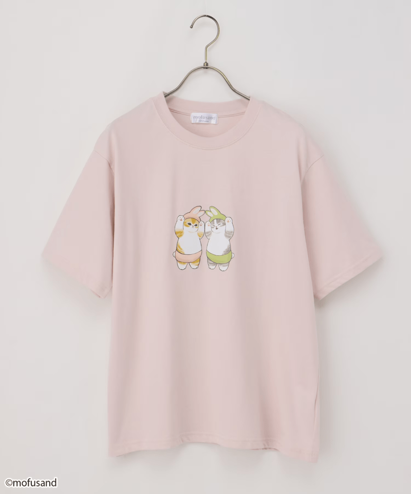 ハニーズ『モフサンド（mofusand）』コラボの半袖Tシャツ