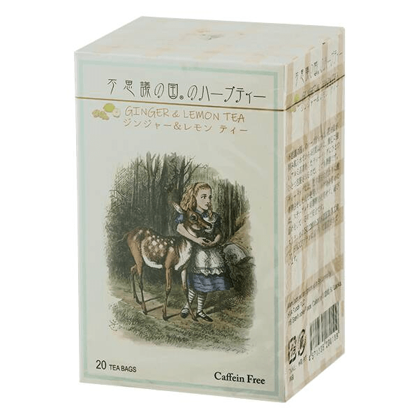不思議の国のハーブティー　ジンジャー＆レモンティー　カルディ