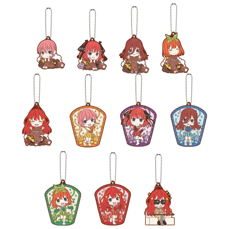 I賞 ラバーチャーム　一番くじ 五等分の花嫁＊ ～memorial collections～