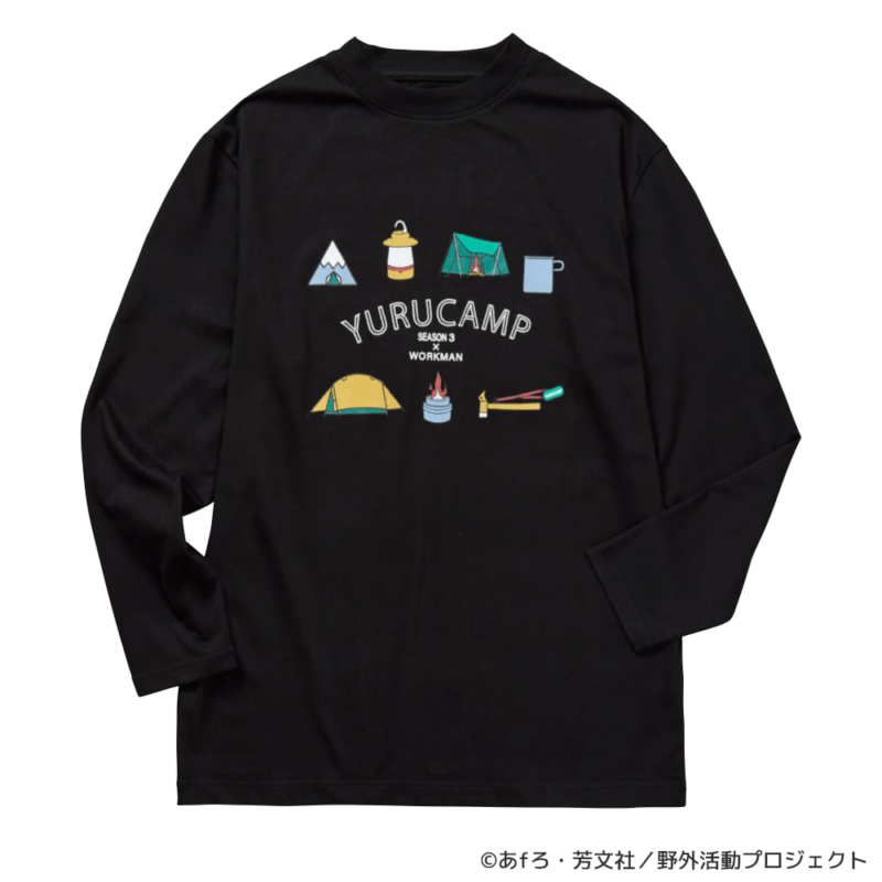 長袖Ｔシャツ　ワークマン『ゆるキャン△』コラボ第2弾