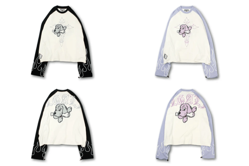 長袖Tシャツ　ドンキ限定『GALFY (ガルフィー) 』コラボ2024年秋冬