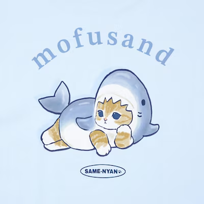 Tシャツ　ユニクロ『mofusand（モフサンド）』コラボ2024夏　キッズ