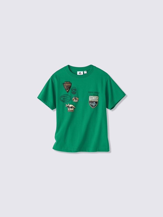 グラフィックT JURASSIC WORLD（半袖Tシャツ）　GU（ジーユー）『ジュラシック・ワールド』コラボ！半袖Tシャツが2026年8月