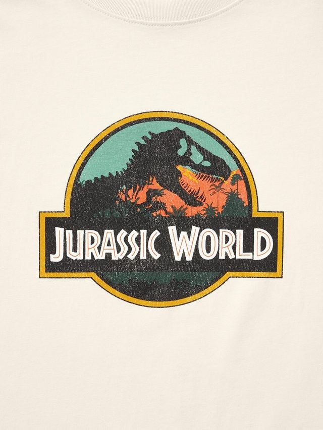 グラフィックT JURASSIC WORLD（半袖Tシャツ）　GU（ジーユー）『ジュラシック・ワールド』コラボ！半袖Tシャツが2026年8月