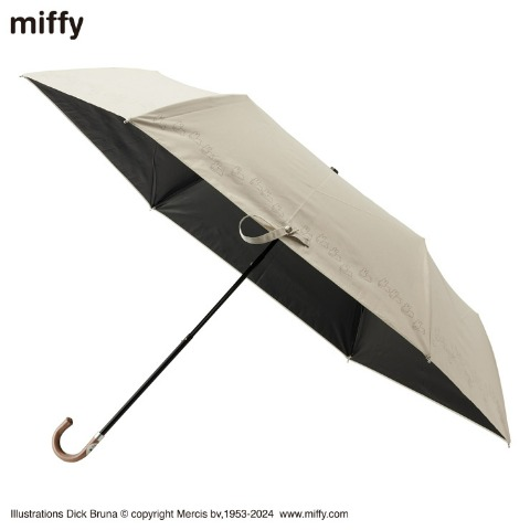 折りたたみ傘　晴雨兼用　しまむら『ミッフィー』コラボ　レイングッズ