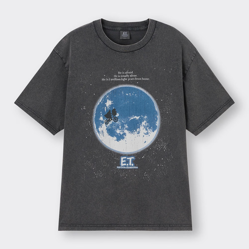 E.T.　GU『名作映画』コラボTシャツ