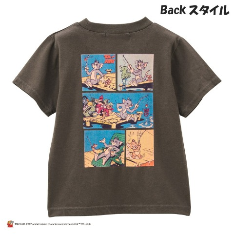 ベビーＴシャツ　しまむら『トムとジェリー』コラボ