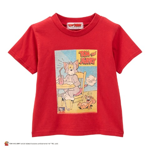 ベビーＴシャツ　しまむら『トムとジェリー』コラボ