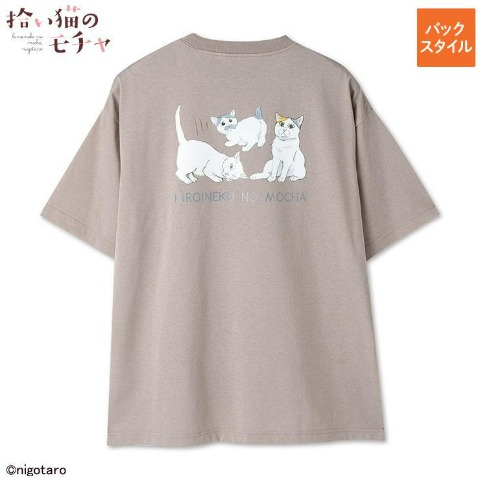 半袖Tシャツ　アベイル『拾い猫のモチャ』コラボ