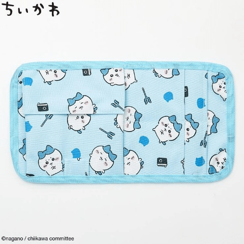 ハチワレ　サンバイザーポケット　アベイル『ちいかわ』コラボのカー用品