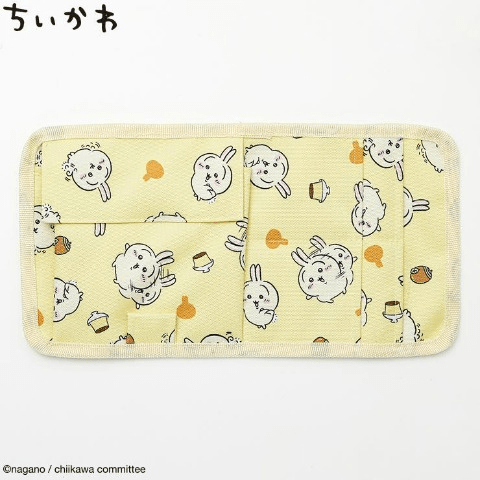 うさぎ　サンバイザーポケット　アベイル『ちいかわ』コラボのカー用品