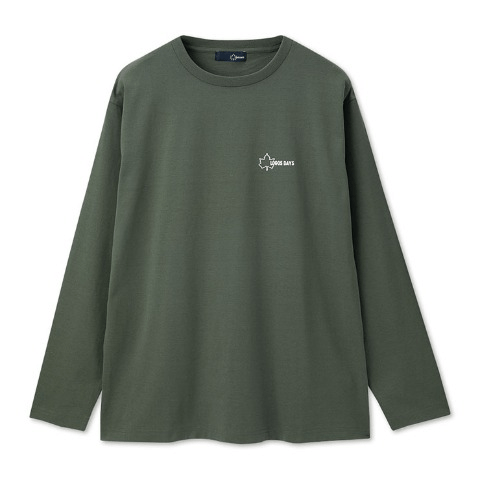 メンズ　長袖Tシャツ（ロンT）　しまむら『LOGOS DAYS（ロゴス デイズ）』コラボ