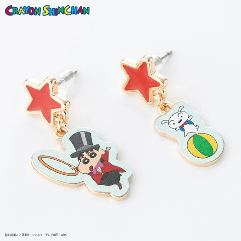 ピアス　クレヨンしんちゃん　しまむら　コラボ