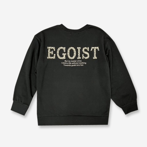 裏起毛バックヒョウ柄プルオーバー　アベイル『EGOIST（エゴイスト）』コラボ