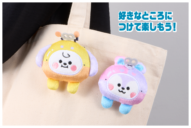 BT21 BABY ROBOT オリジナルぬいぐるみバッジ BIG ファミマ店頭販売グッズ