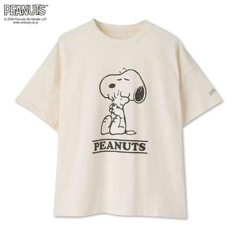 レディース　Tシャツ（PEANUTS）　しまむら『スヌーピー』コラボ