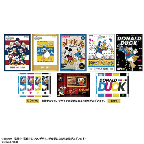 ドナルドダック 90周年 プレミアムコレクションカード BOX　シャンブル『ドナルドダック』コラボ　しまむら系列