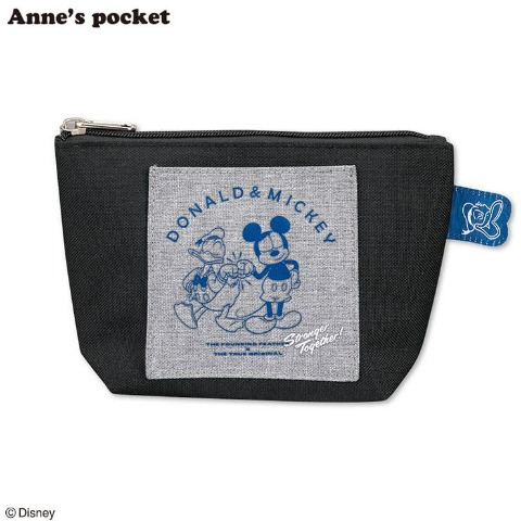 ポーチ（Anne's pocket）　シャンブル『ドナルドダック』コラボ　しまむら系列