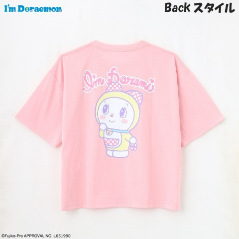 しまむら『ドラミちゃん』コラボ！半袖Tシャツ