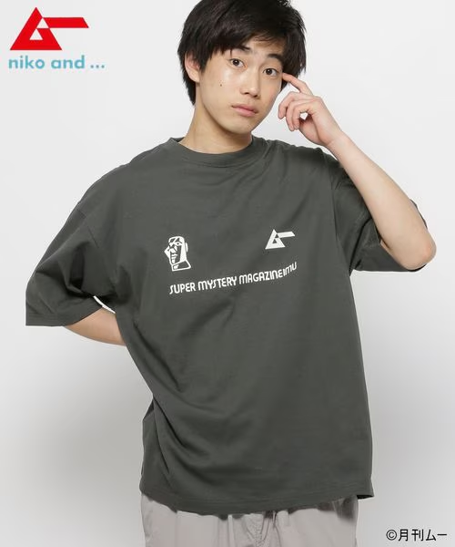 Tシャツ　ニコアンド(niko and …)『ムー』コラボ