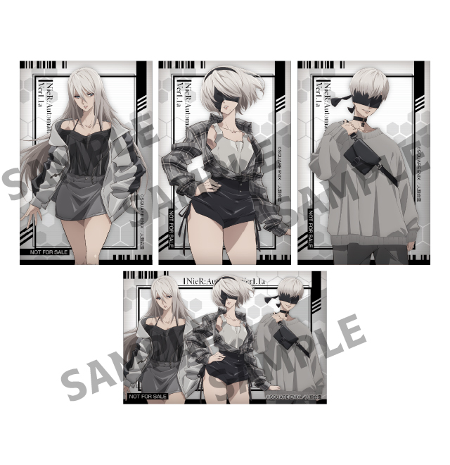 ノベルティ　グッズ購入者特典　「NieR:Automata Ver1.1a」イラストカード